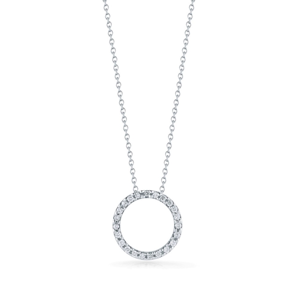 Roberto Coin tiny treasures diamond necklace